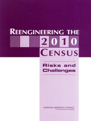cover image of Reengineering the 2010 Census